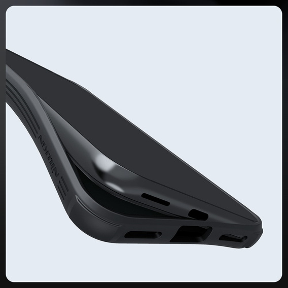 NILLKIN Θήκη για Google Pixel 8A, θήκη σιλικόνης CamShield για MagSafe, μαύρη