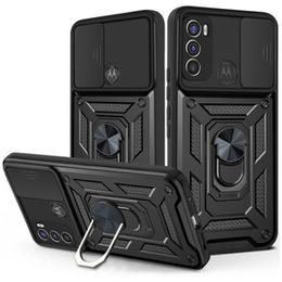 Θήκη για Motorola Moto G60, CamShield Slide, μαύρο
