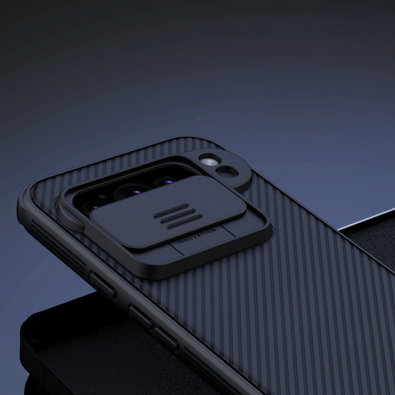 Θήκη για Google Pixel 9 Pro XL, θωρακισμένη Nillkin, CamShield Pro, μαύρη