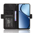 Θήκη με πτερύγιο για Realme C61, Card Slot, μαύρη
