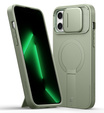 Θήκη για iPhone 13 / 14, Suritch Shockproof, για MagSafe, πράσινη