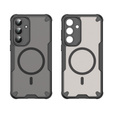 Θωρακισμένη θήκη για Samsung Galaxy S25 FE, για MagSafe, μαύρο ματ