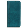 Θήκη για OnePlus 12 5G, Wallet Litchi Leather, πράσινη