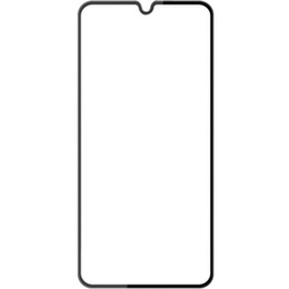 Amorus Μετριασμένο γυαλί πλήρους κόλλας για Samsung Galaxy A25 5G, μαύρο πλαίσιο