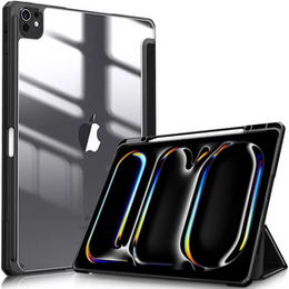 Θήκη για Apple iPad Pro 13" 7 gen. 2024 (A2925, Smartcase Hybrid, με χώρο για γραφίδα, μαύρη