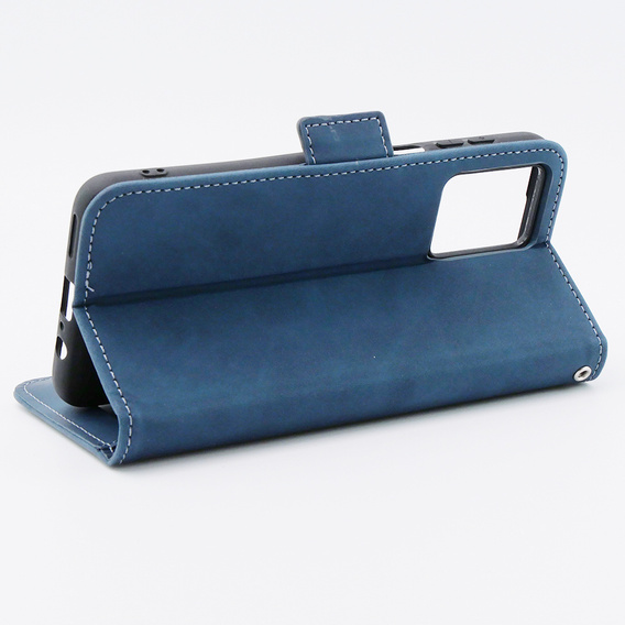 Θήκη με πτερύγιο για Motorola Moto G54 5G, Card Slot, μπλε