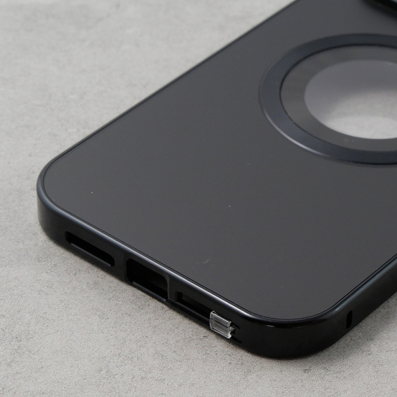 Θήκη για iPhone 13 Pro Max, Dual Glass, για Magsafe, μαύρο