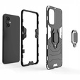 Θήκη για Oppo Reno7 Lite, Kickstand Ring, μαύρη