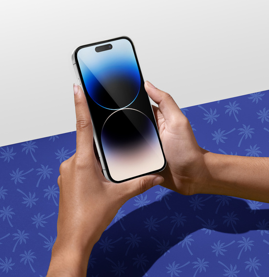 Διαμαντένιο γυαλί Diamond Palm για iPhone 14 Pro Max