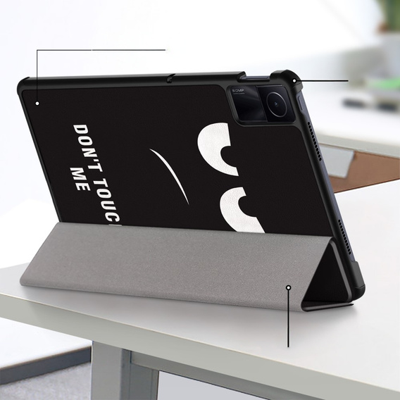 Θήκη για Xiaomi Redmi Pad SE 11", Smartcase, don't touch me