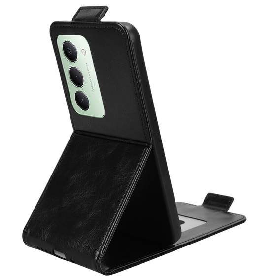 Θήκη Flip για Xiaomi Redmi 15 5G / 4G, θήκη Flip, μαύρο