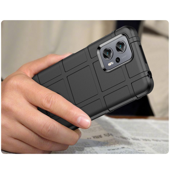 Θήκη για Xiaomi Poco X4 GT 5G, Rugged Shield, μαύρη