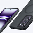 Θήκη για Oppo Reno 12 Pro, για MagSafe, ERBORD Μatt Case, μαύρη