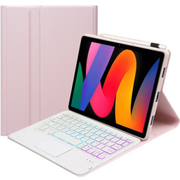 Θήκη + πληκτρολόγιο Xiaomi Redmi Pad SE 11", ροζ