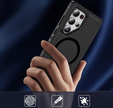 Θήκη με πλαίσιο για Samsung Galaxy S24 Ultra, για MagSafe, μαύρη