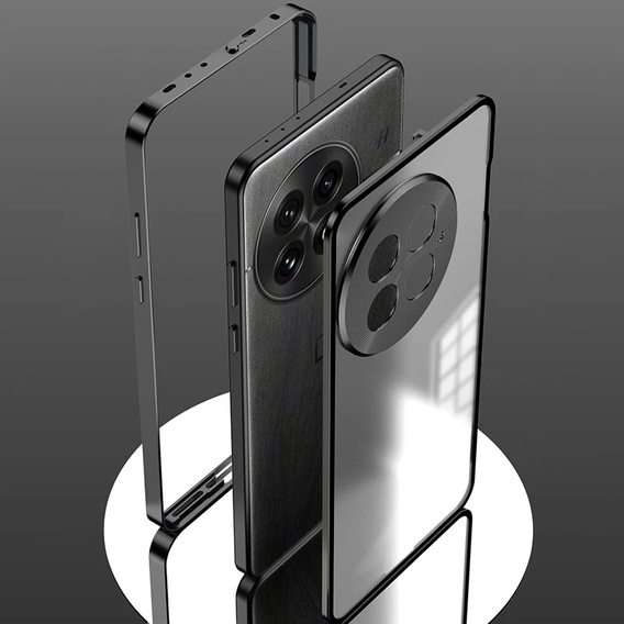 Θήκη για OnePlus 13R, Frame Case, μαύρη