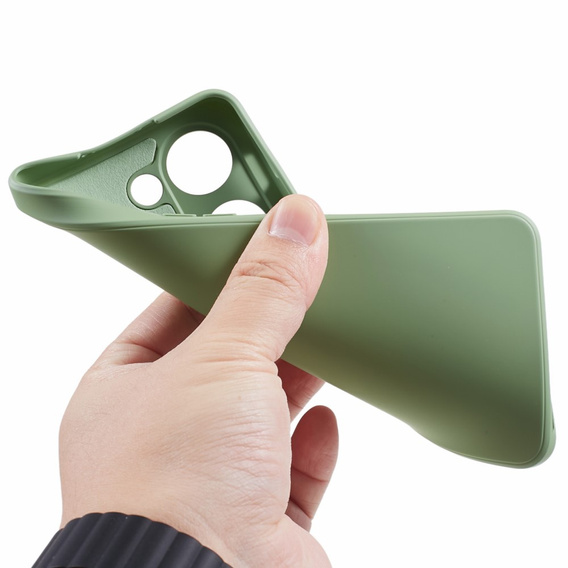 Θήκη για OnePlus Nord 3 5G, Silicone Lite, πράσινη
