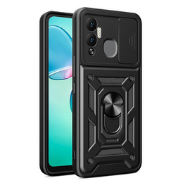 Θήκη για Infinix Hot 12 Play 4G, CamShield Slide, μαύρο