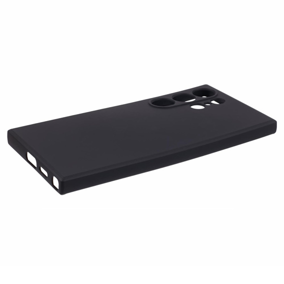 Θήκη για Samsung Galaxy S24 Ultra, Silicone Lite, μαύρη