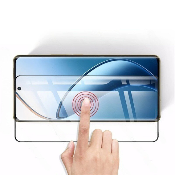 Μετριασμένο γυαλί 3D για Realme 12 Pro 5G / 12 Pro+ 5G, μαύρη