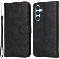 Θήκη με πτερύγιο για Samsung Galaxy A54 5G, Leather Wallet, μαύρη