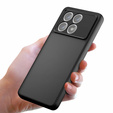Θήκη για Xiaomi Poco F6 Pro, Fusion Hybrid, μαύρη