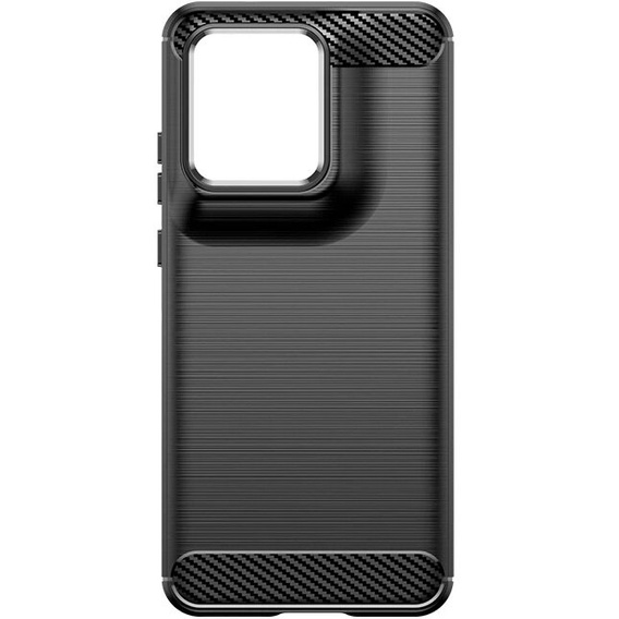 Θήκη για Motorola Edge 50 Neo / Motorola ThinkPhone 25, Carbon, μαύρη