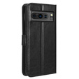 Θήκη με πτερύγιο για Google Pixel 8 Pro, Crazy Horse Wallet, μαύρη