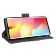 Θήκη με πτερύγιο για Xiaomi Mi Note 10 Lite, Card Slot, μαύρη
