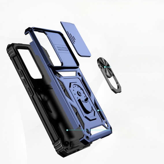 Θήκη για Xiaomi 12T 5G / 12T Pro 5G, CamShield Slide, Ναυτικό μπλε