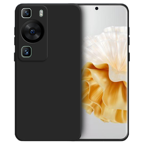 Θήκη για Huawei P60 / P60 Pro, Silicone Lite, μαύρη