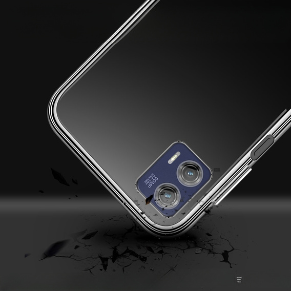 Θήκη MOFI για Motorola Moto G73 5G, λεπτή, διαφανής