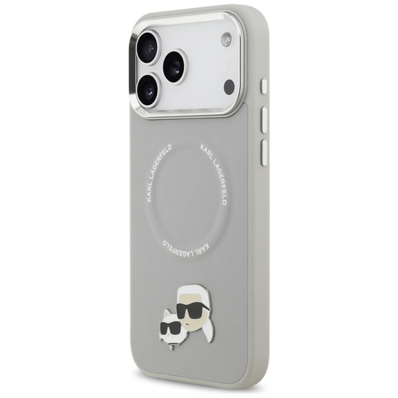 Θήκη Karl Lagerfeld Karl & Choupette Pins MagSafe για iPhone 17 Pro