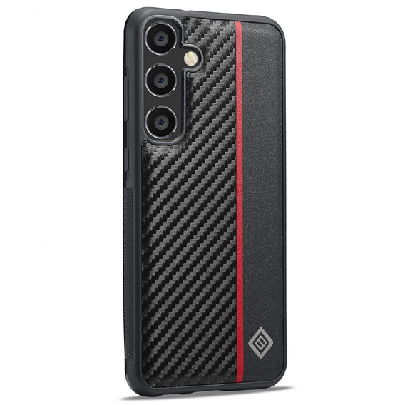 Θήκη LC.IMEEKE Carbon Fiber για Samsung Galaxy S26, μαύρη