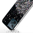Θήκη για Realme C31, Glittery, μαύρη