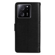 Θήκη με πτερύγιο για Xiaomi 13T / 13T Pro, δέντρο, μαύρη