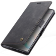 θήκη CASEME για Samsung Galaxy Note 10 Plus/5G, Leather Wallet Case, μαύρη