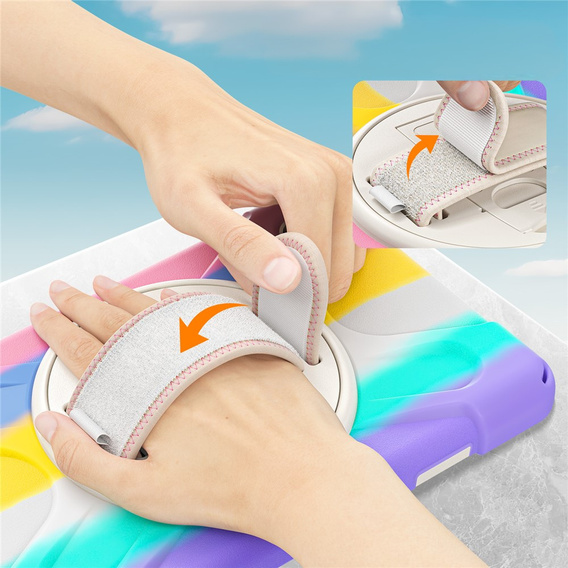 Θήκη με βάση και ιμάντα ώμου για Samsung Galaxy Tab A11