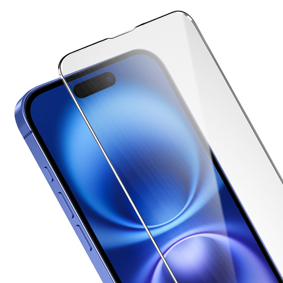 2x Μετριασμένο γυαλί ERBORD 9H Hard Glass στην οθόνη για iPhone 16