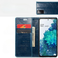 θήκη CASEME για Samsung Galaxy S20 FE / 5G, Waxy Textured, μπλε