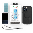 Αδιάβροχη θήκη για iPhone 13 Pro, Redpepper, για MagSafe, μαύρη