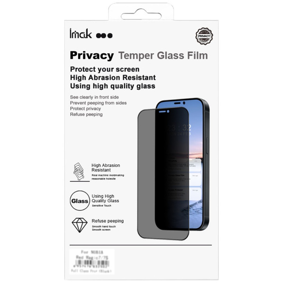 IMAK Privacy Tempered Glass για Samsung Galaxy A54 5G