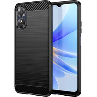 Θήκη για Oppo A17, Carbon, μαύρη