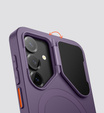 Θήκη για Samsung Galaxy S25, Suritch Shockproof, για MagSafe, μωβ
