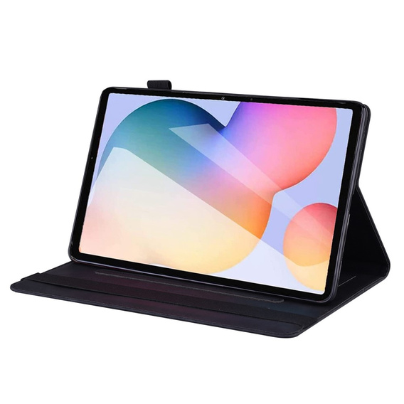 θήκη για Samsung Galaxy Tab S6 Lite, Classic, με υποδοχή γραφίδας, μαύρη