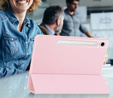 Θήκη για Samsung Galaxy Tab S10 FE+ Plus, Smartcase με χώρο για γραφίδα, ροζ