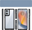 Θήκη για Motorola Edge 50 Fusion 5G, Fusion Hybrid, διαφανής / μαύρη