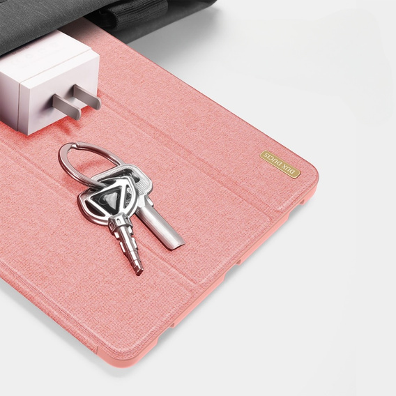 Θήκη για Samsung Galaxy Tab S9+ 12.4", Dux Ducis Domo, ροζ rose gold