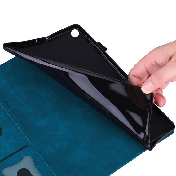 θήκη για Samsung Galaxy Tab S8 Ultra, Classic, με υποδοχή γραφίδας, μπλε