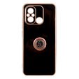 Θήκη για Xiaomi Redmi 12C, Electro Ring, μαύρη